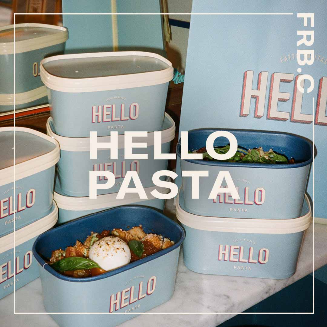 Hello Pasta åbner i FRB.C Hello Pasta åbner i FRB.C